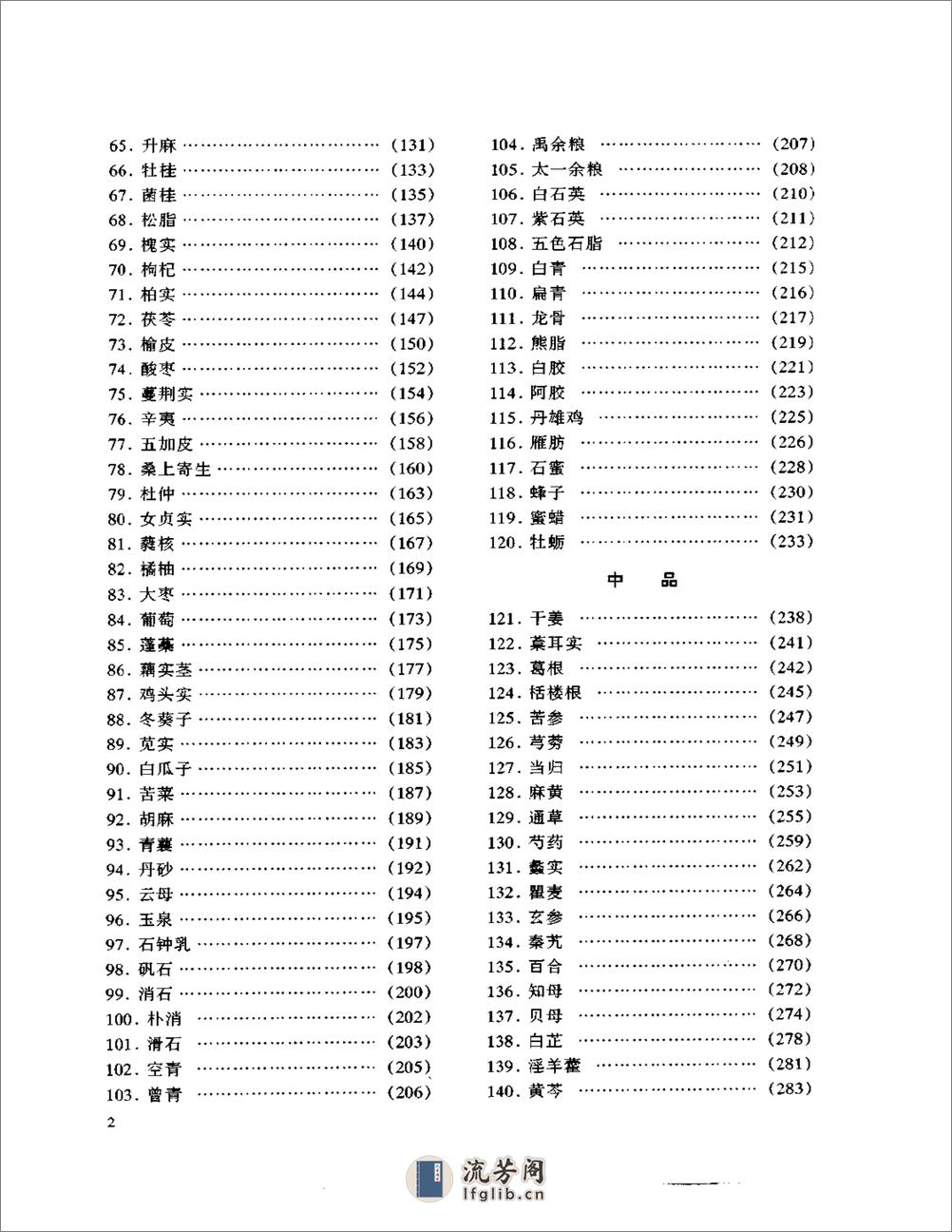 神农本草经彩色图谱（全） - 第5页预览图