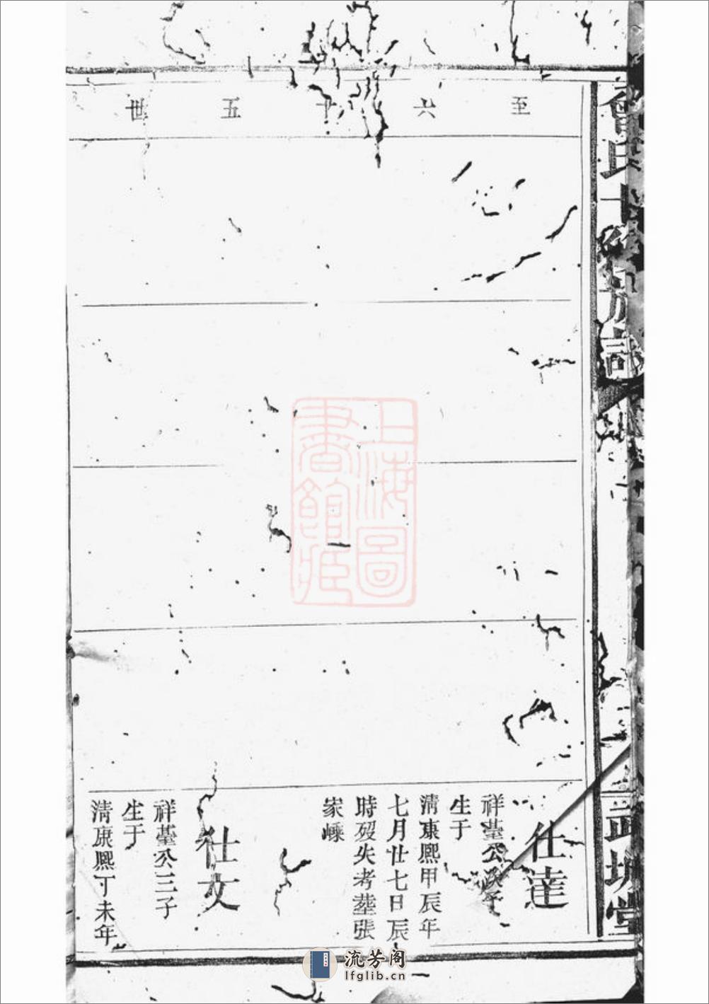 曾氏十修族谱：[江西] - 第12页预览图