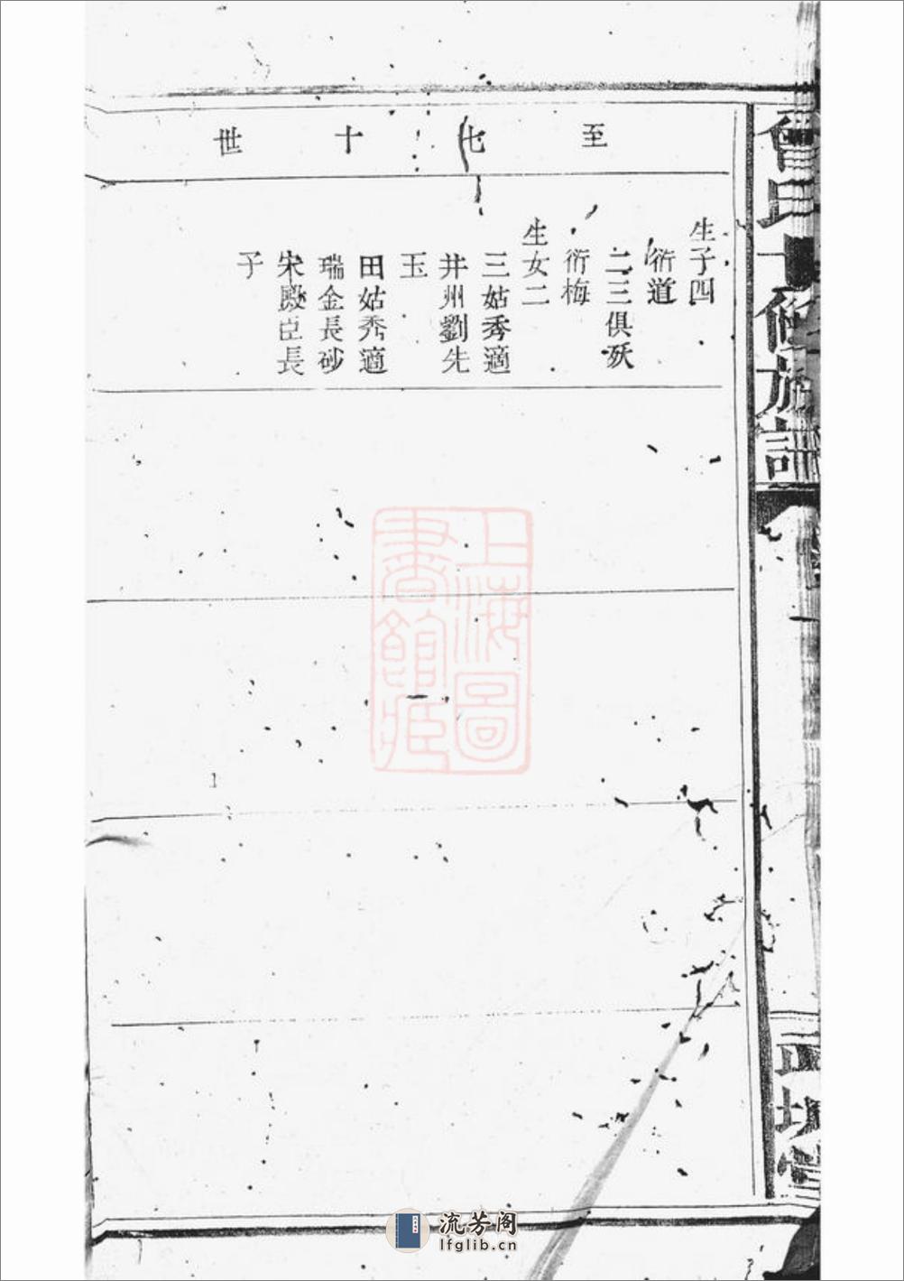 曾氏十修族谱：[江西] - 第20页预览图