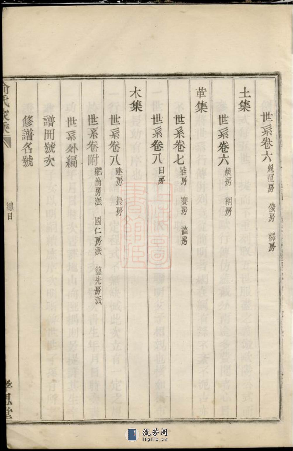上虞崧城俞氏家乘：八集 - 第17页预览图