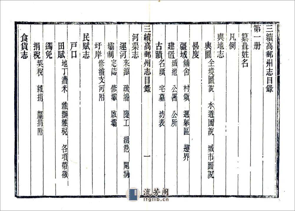 三续高邮州志（民国） - 第5页预览图