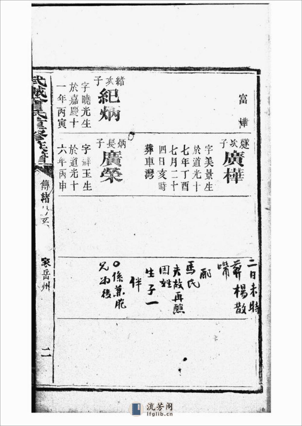 武城曾氏重修族谱：不分卷：[巴陵] - 第12页预览图