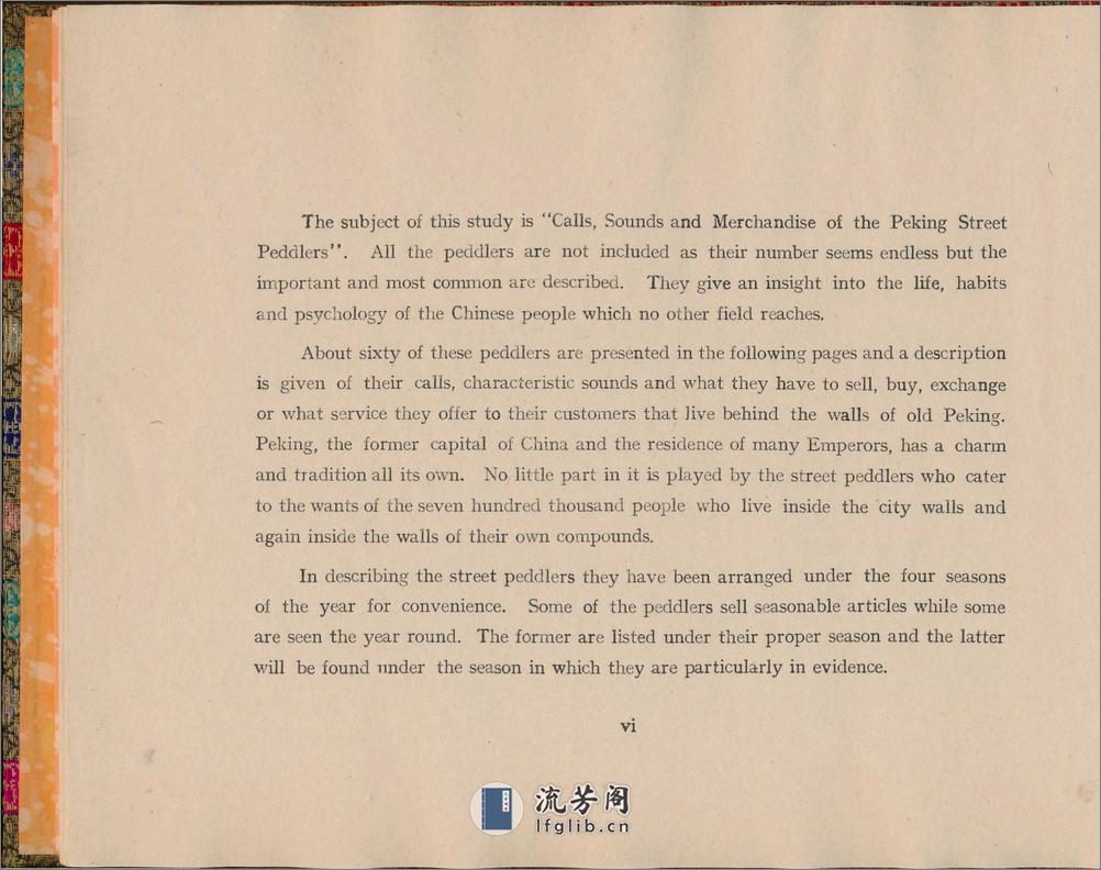 京都叫卖图.Calls.Sounds and Merchandise of the Peking Street Peddlers.By S.V Constant.康士丹.1936年 - 第6页预览图