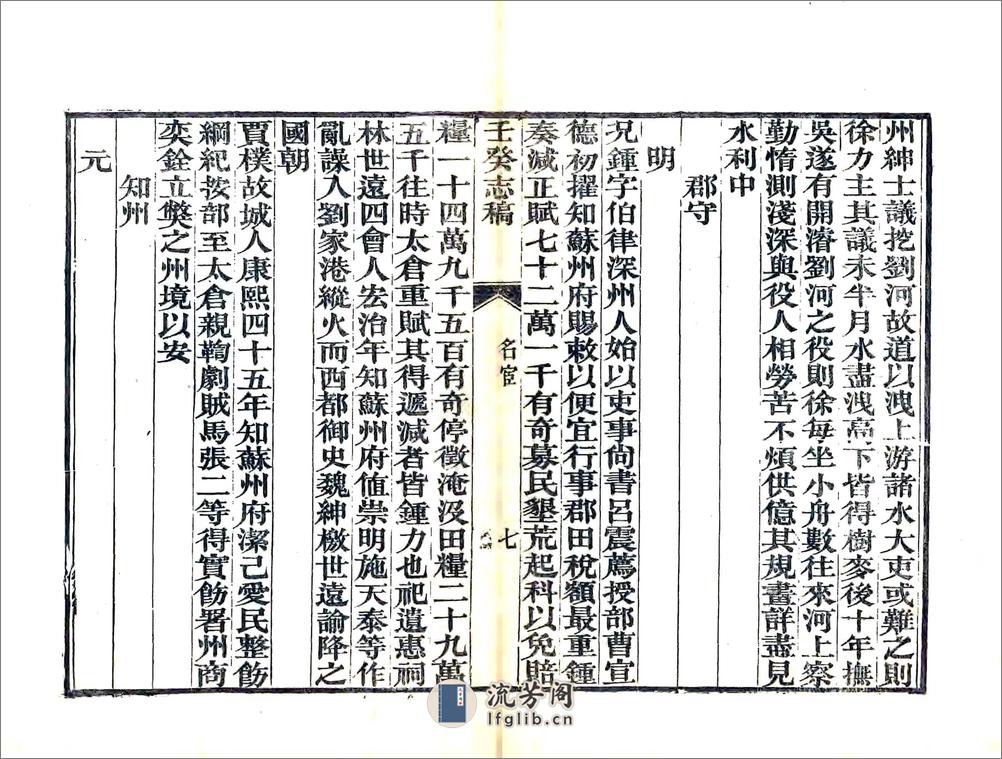 壬癸志稿（光绪） - 第15页预览图