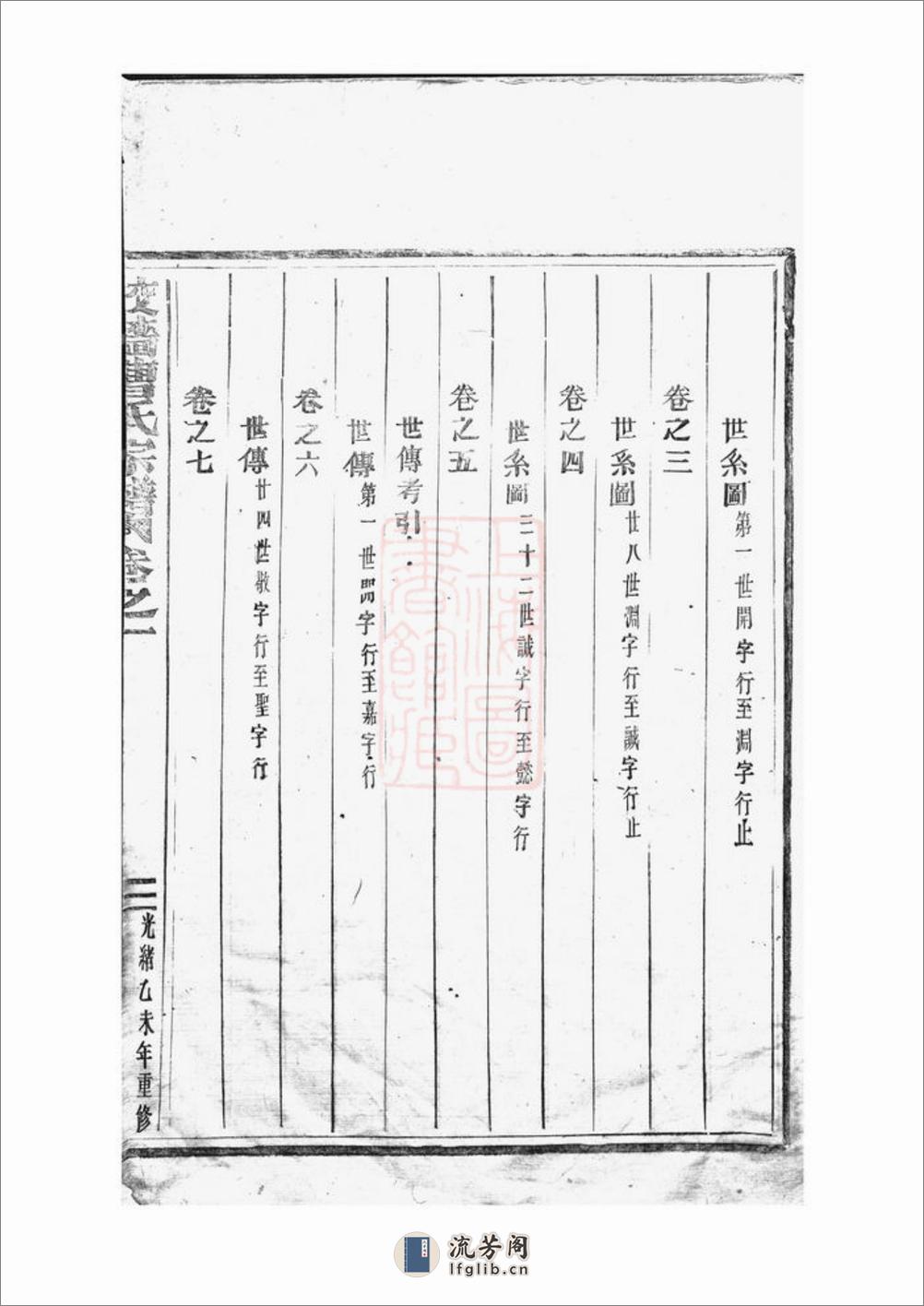 校墙曹氏宗谱：十二卷：[吴宁] - 第10页预览图