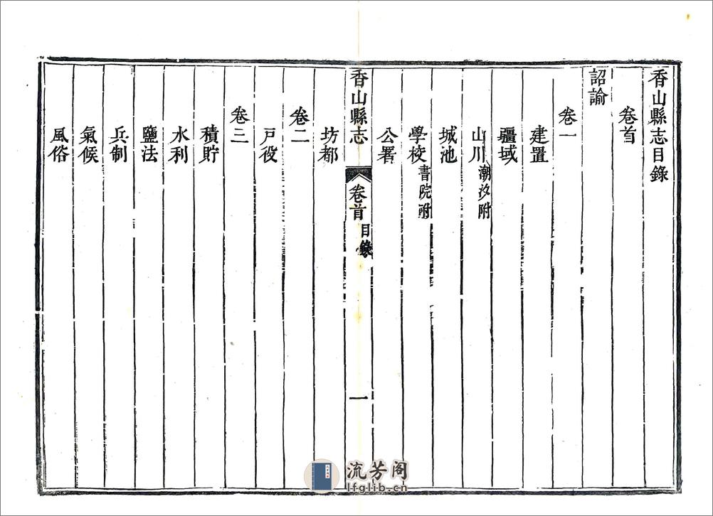 香山县志（乾隆） - 第17页预览图