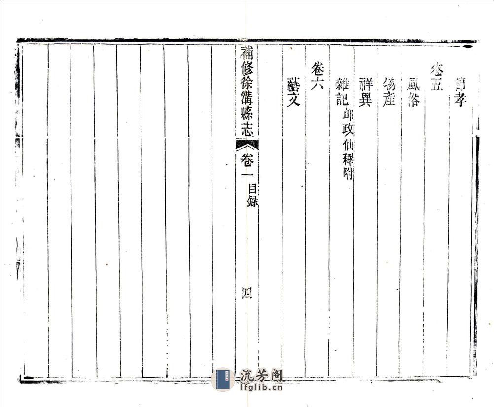 补修徐沟县志（光绪） - 第16页预览图