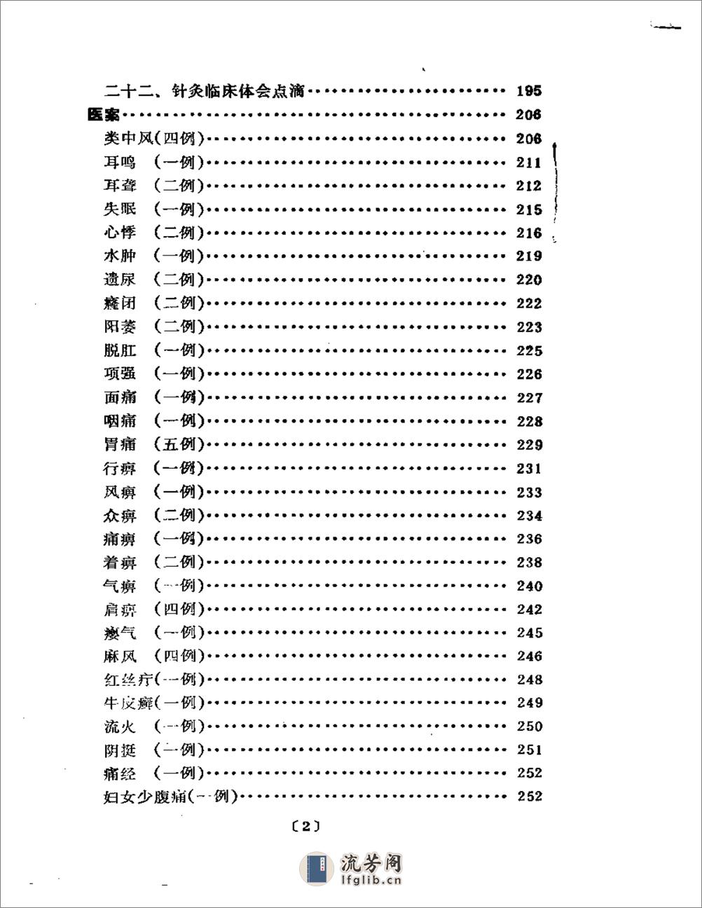 陆瘦燕针灸论着医案选 - 第2页预览图