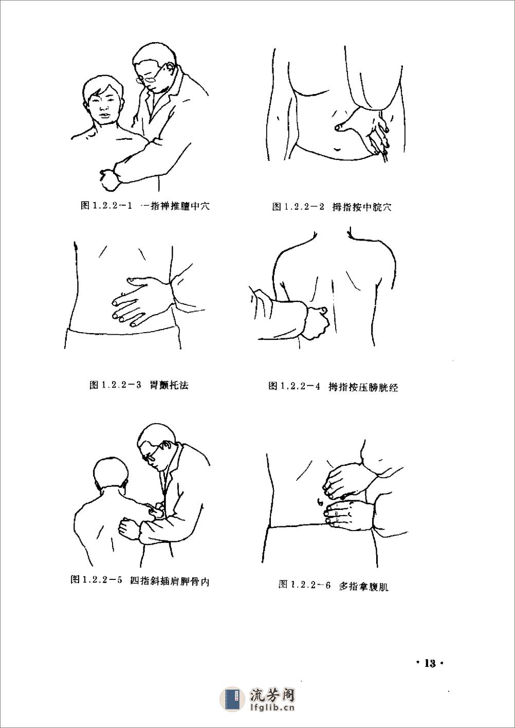 推拿治疗常见病图解 - 第17页预览图