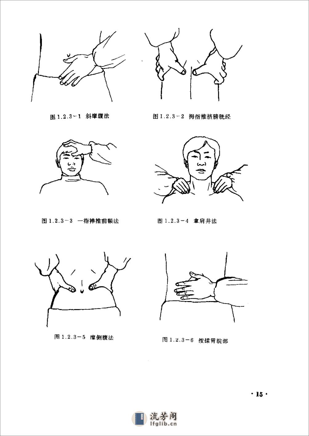 推拿治疗常见病图解 - 第19页预览图