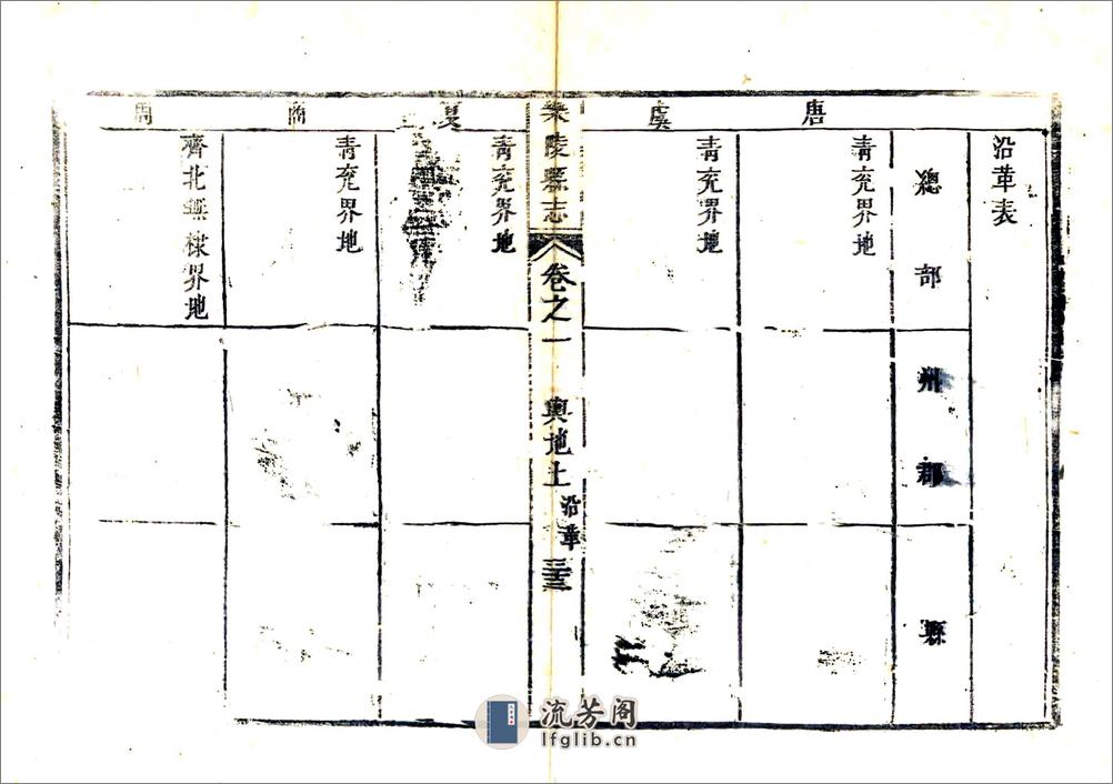 乐陵县志（乾隆） - 第6页预览图