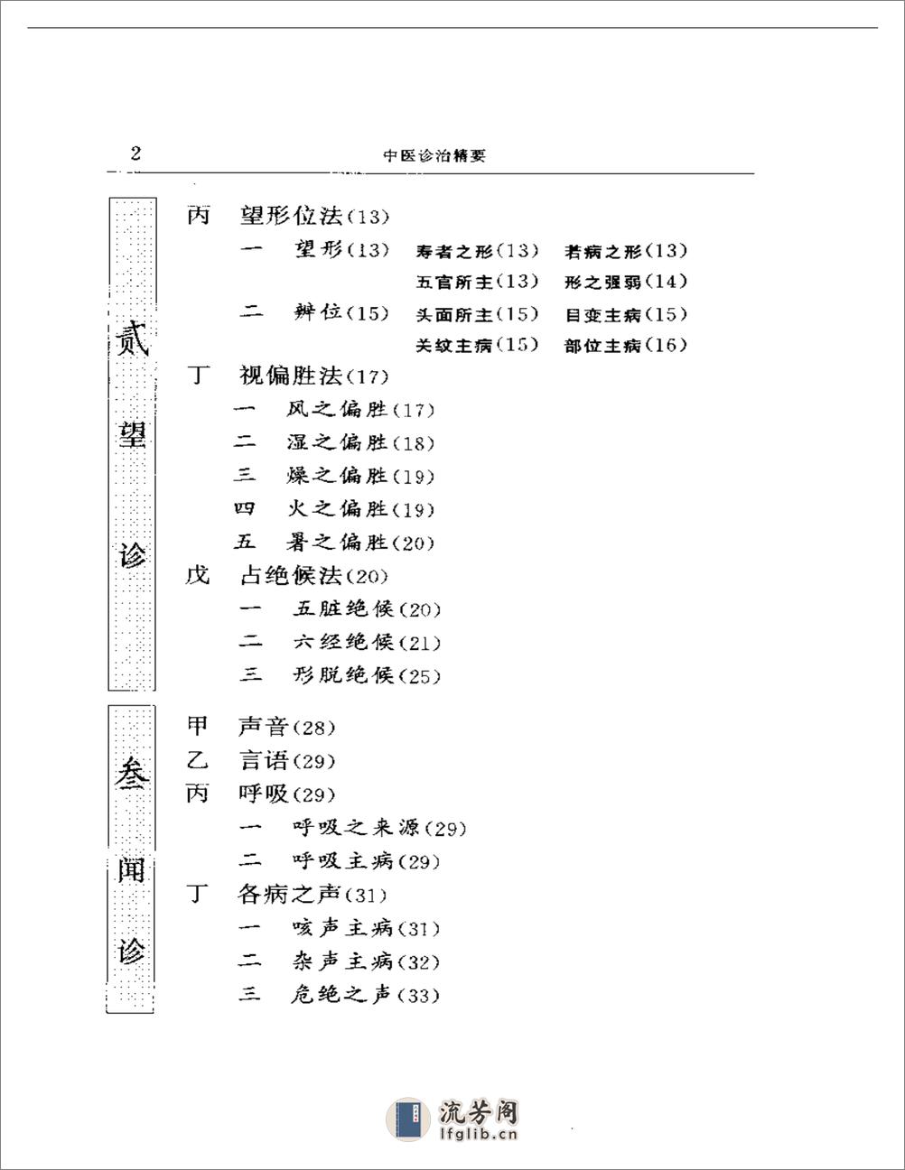 中医诊治精要 - 第2页预览图