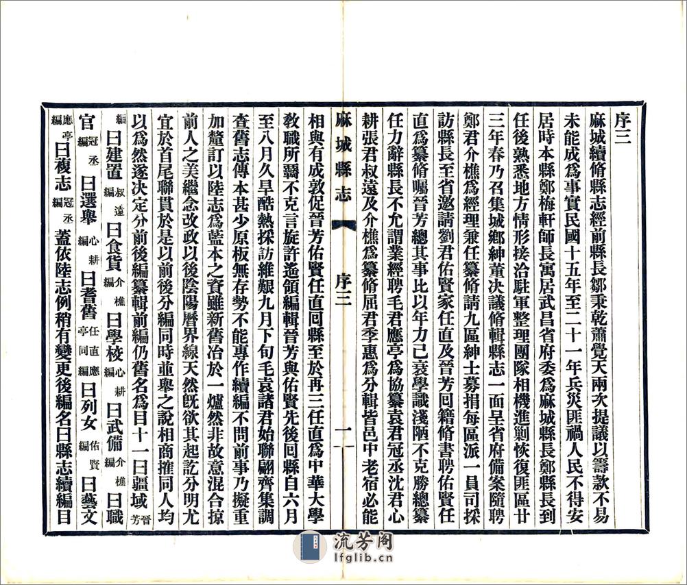 麻城县志前编（民国） - 第7页预览图