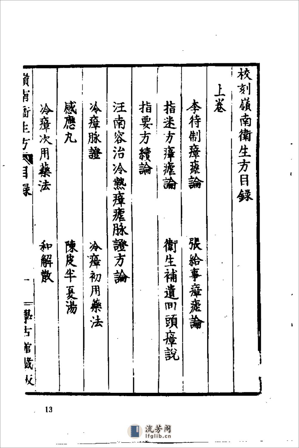 [岭南卫生方].(元)释继洪 - 第20页预览图