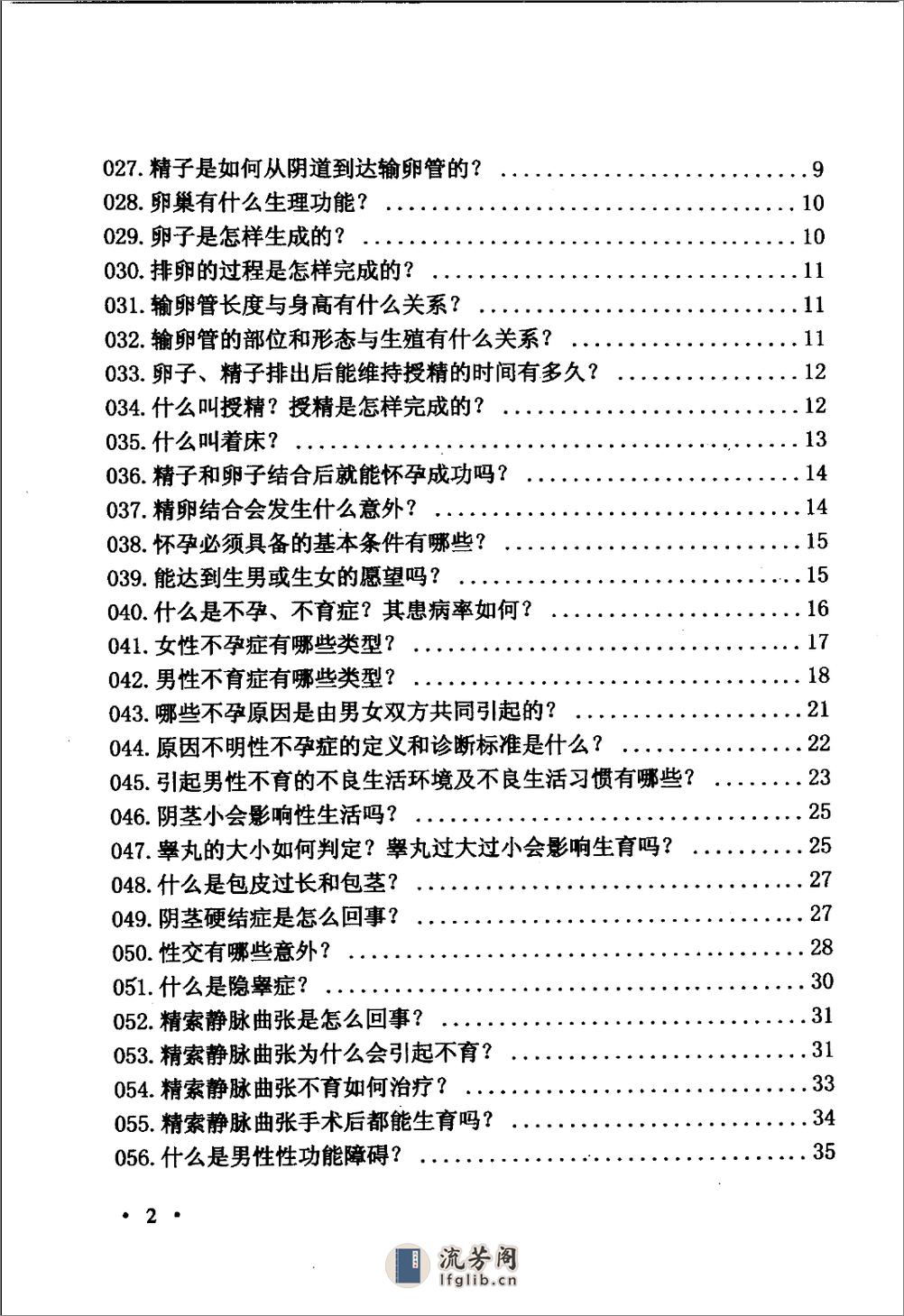 中医名家学术经验集（一）—不孕不育症专家治验问答（高清版） - 第9页预览图