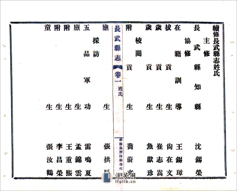 长武县志（宣统） - 第16页预览图