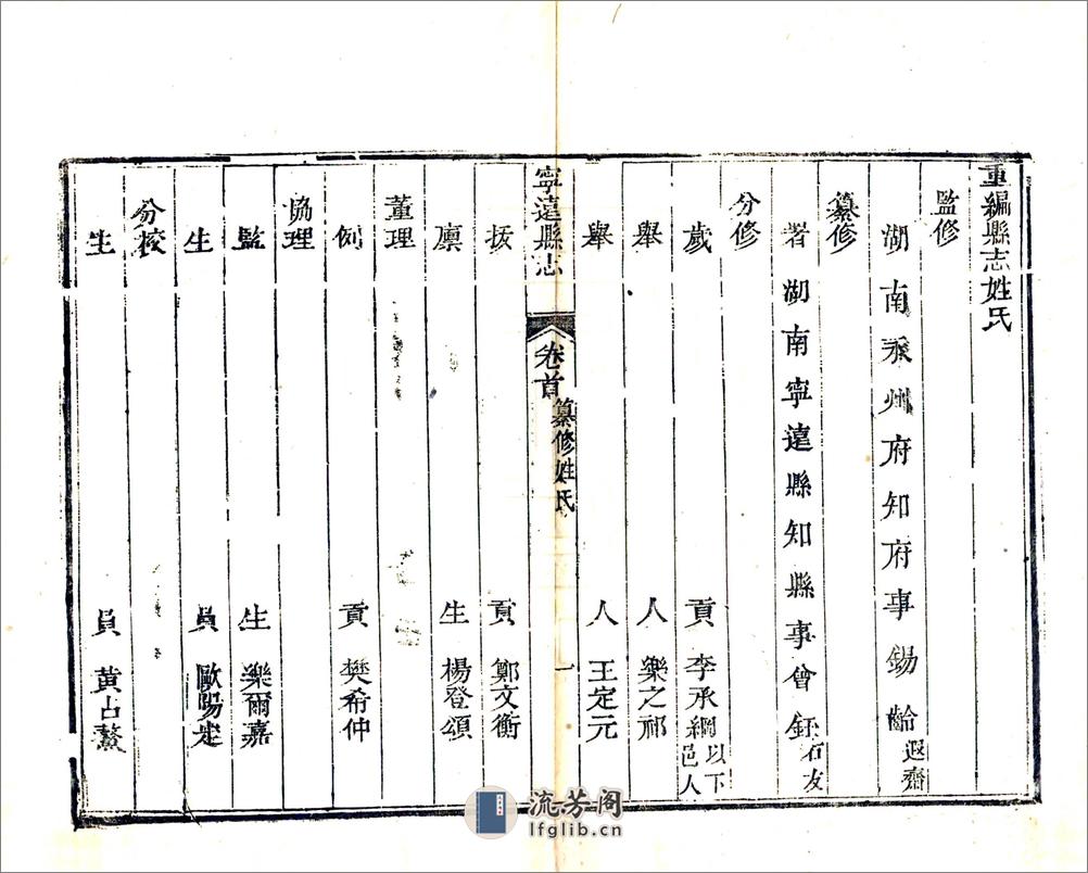 宁远县志（嘉庆） - 第10页预览图