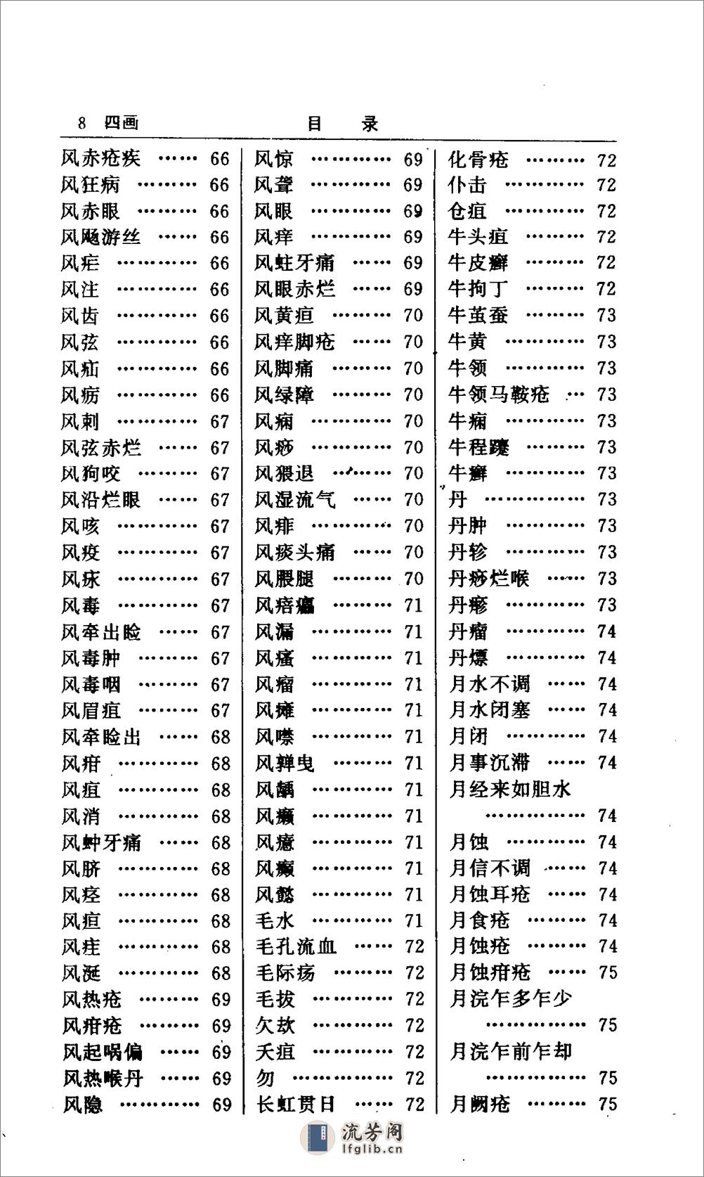 简明中医病名辞典 - 第12页预览图