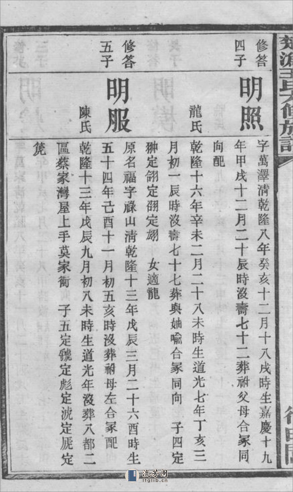 楚沩王氏族谱：[长沙] - 第18页预览图
