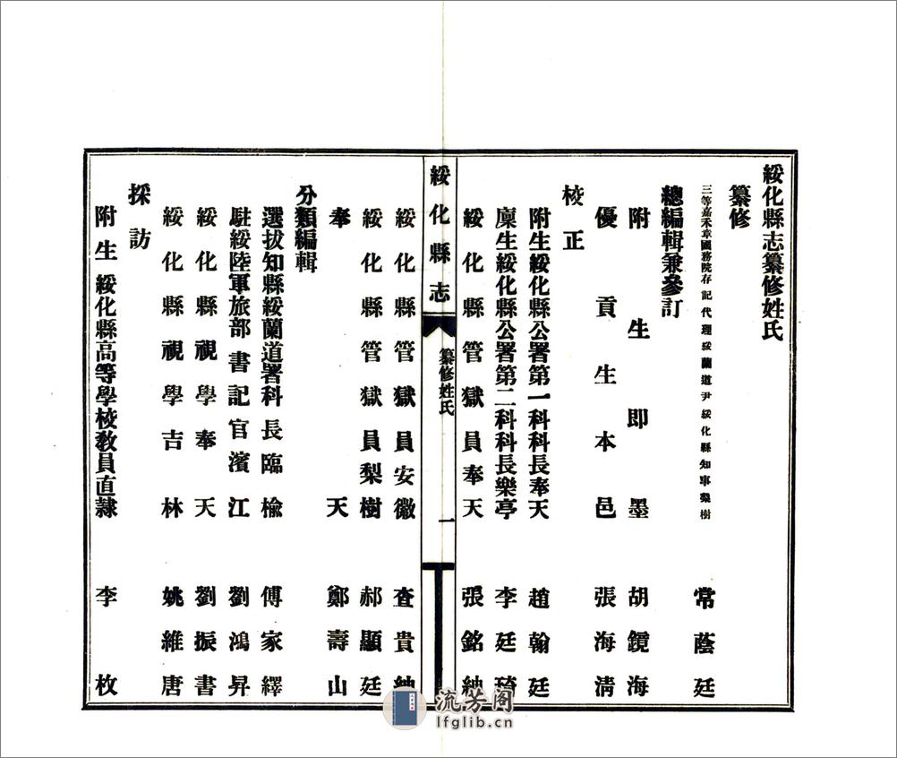 绥化县志（民国） - 第7页预览图