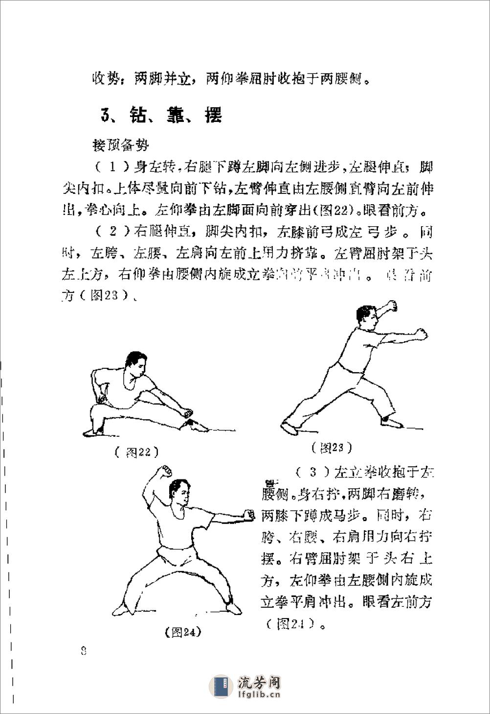中国武术实战技法一百零八式（田克惠） - 第20页预览图