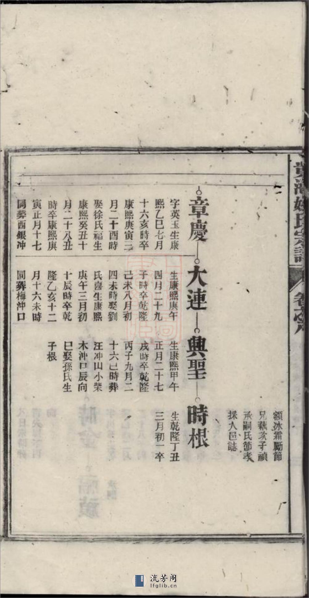 贵池姚氏宗谱 - 第8页预览图