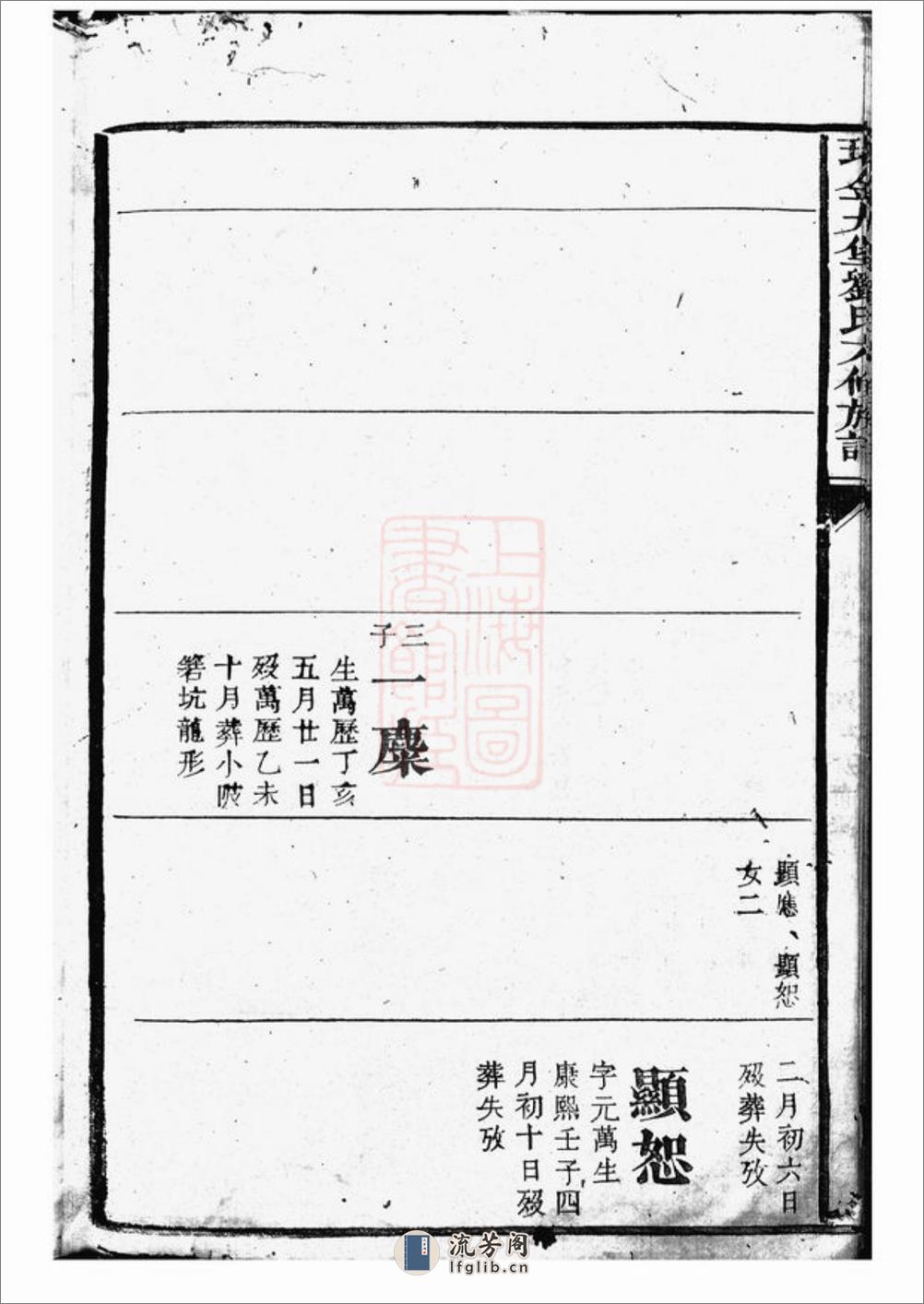 瑞金九堡刘氏六修族谱 - 第11页预览图