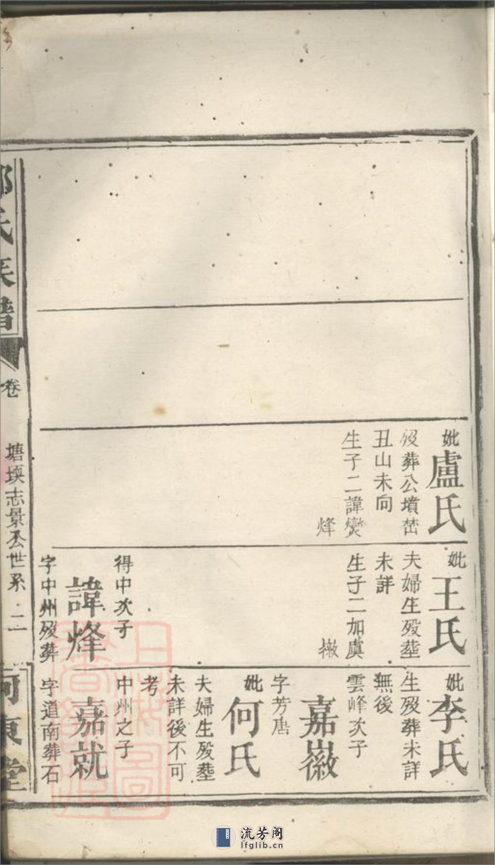 柳氏族谱：不分卷 - 第7页预览图