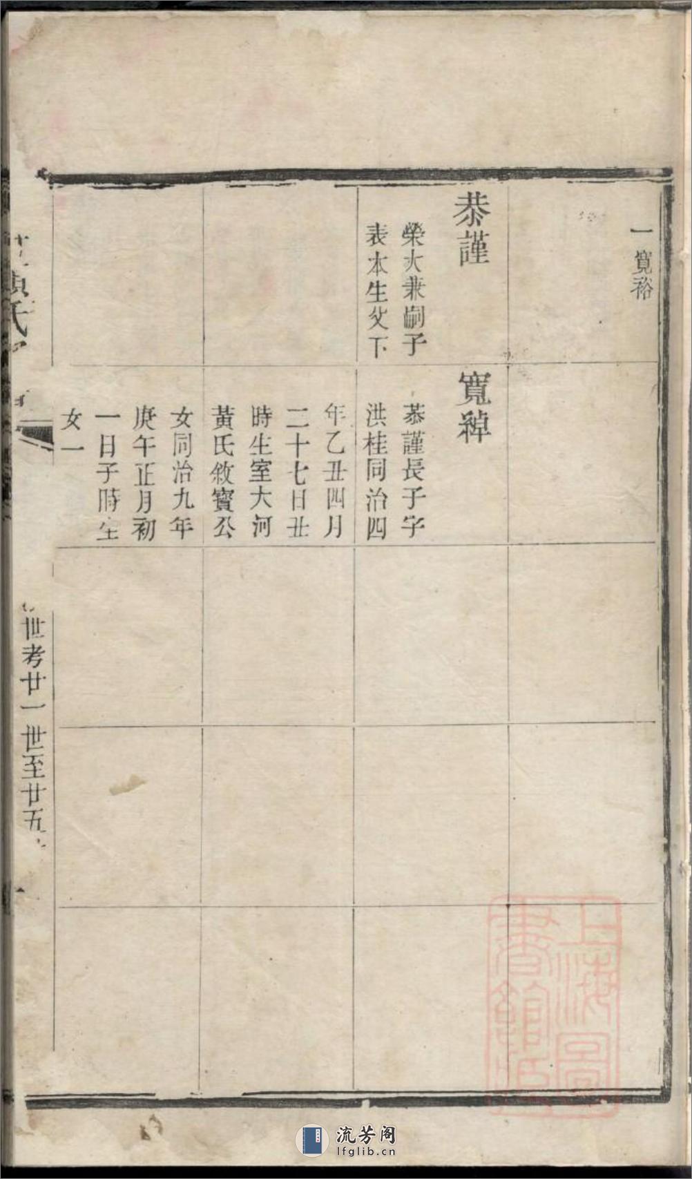 毗陵顾村顾氏宗谱_001 - 第4页预览图