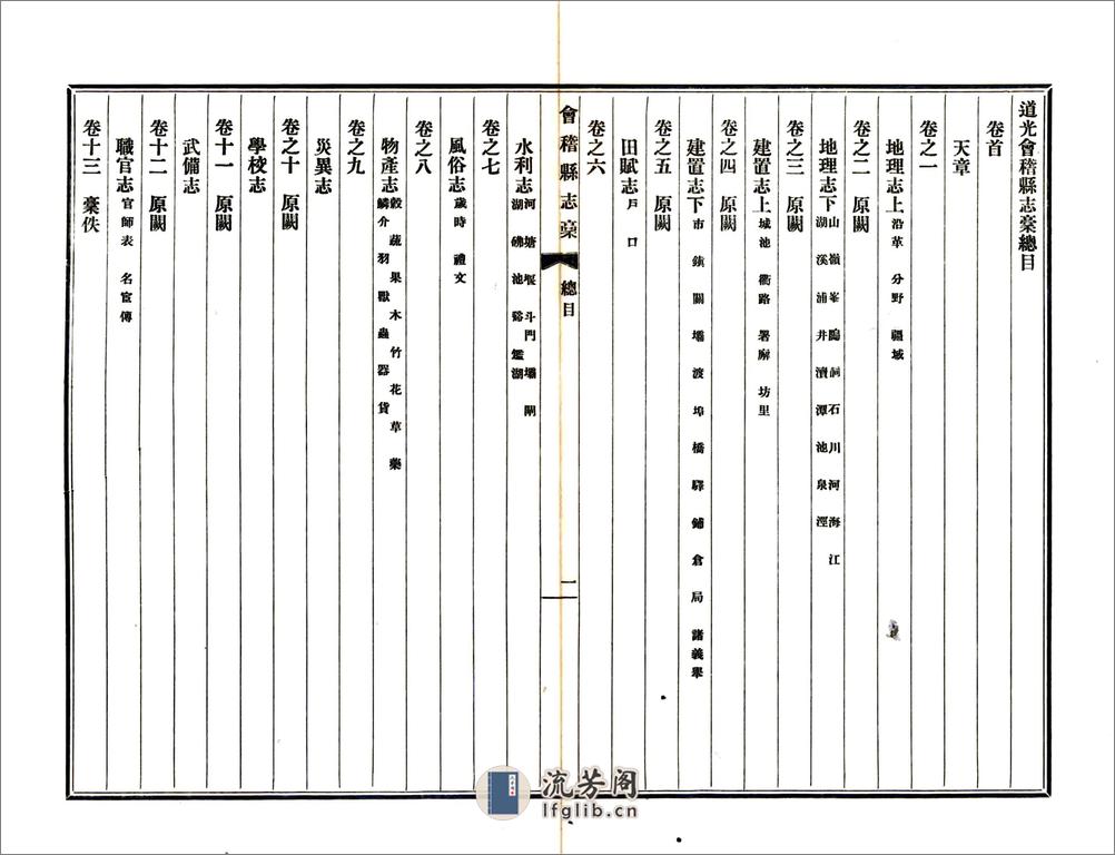 道光会稽县志稿 - 第5页预览图