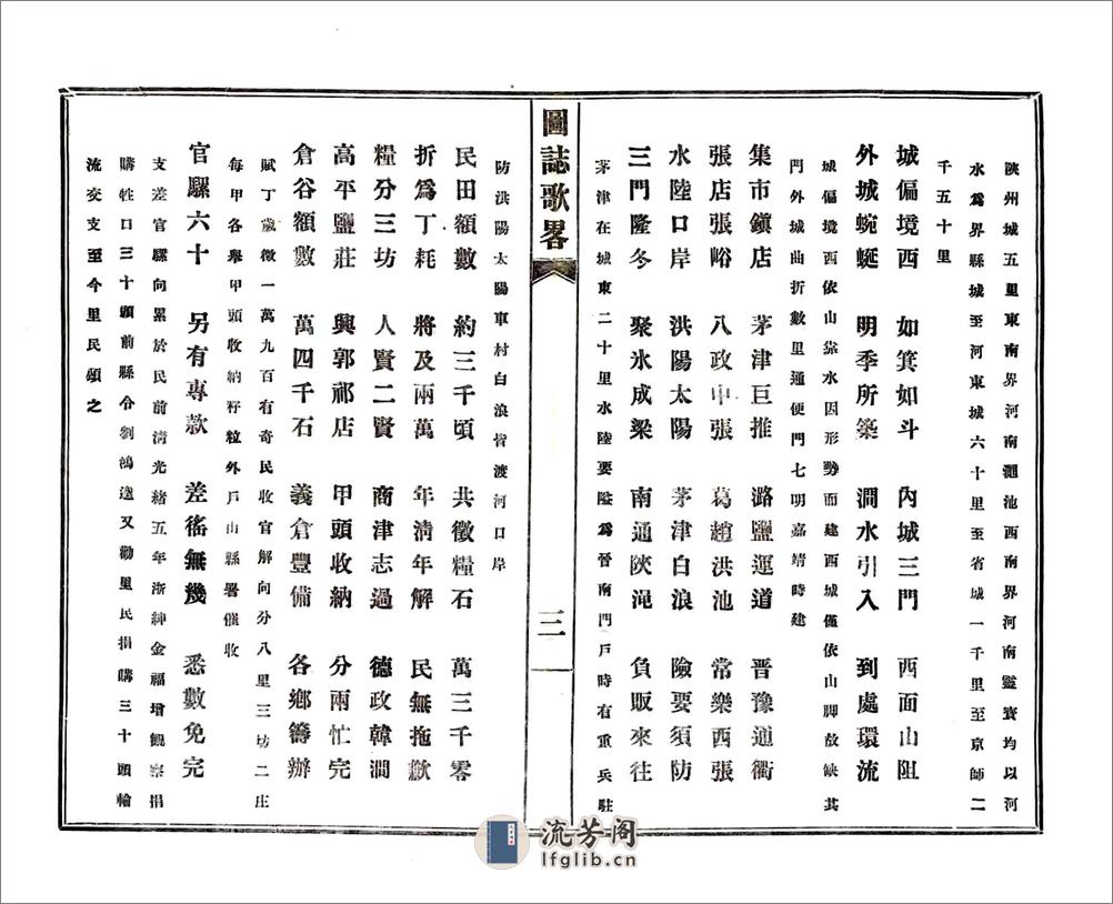 平陆县图志歌略（民国） - 第5页预览图