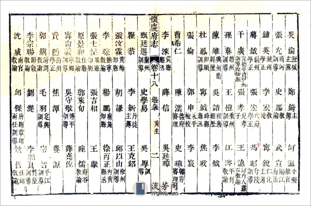 新修怀庆府志（乾隆）卷18-32 - 第2页预览图