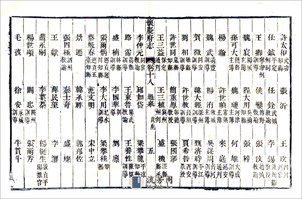 新修怀庆府志（乾隆）卷18-32 - 第5页预览图