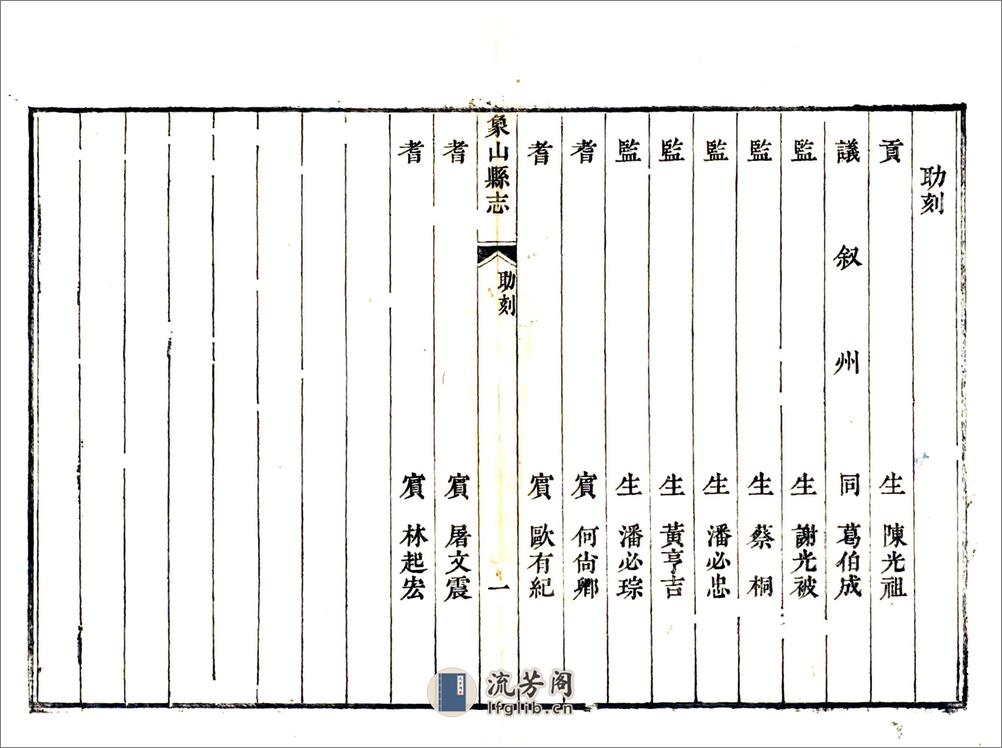 象山县志（乾隆） - 第10页预览图