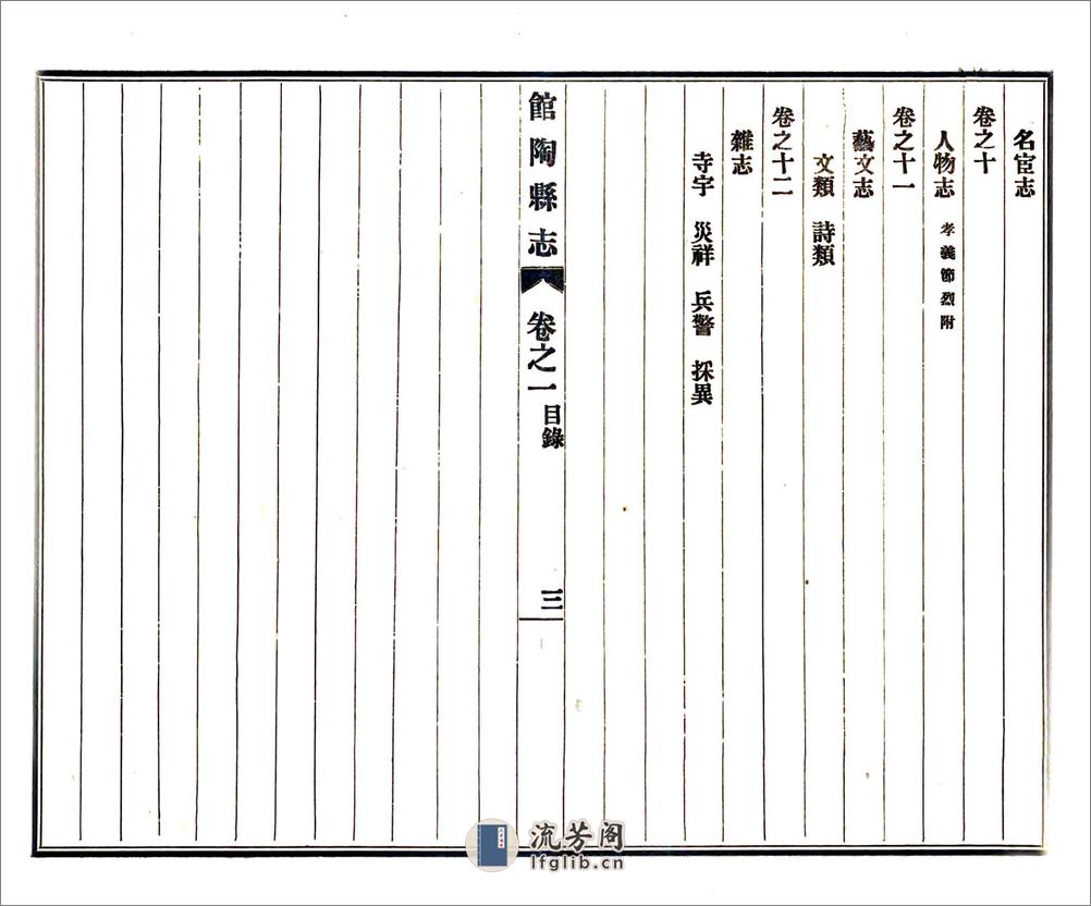 馆陶县志（雍正民国铅印本） - 第20页预览图