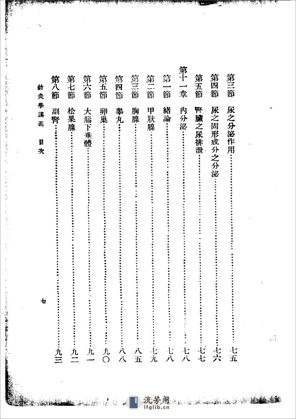 高等针灸学讲义 生理学_ - 第11页预览图