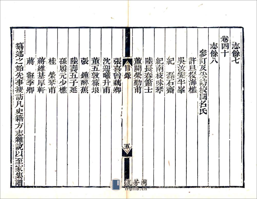 南浔镇志（咸丰） - 第8页预览图