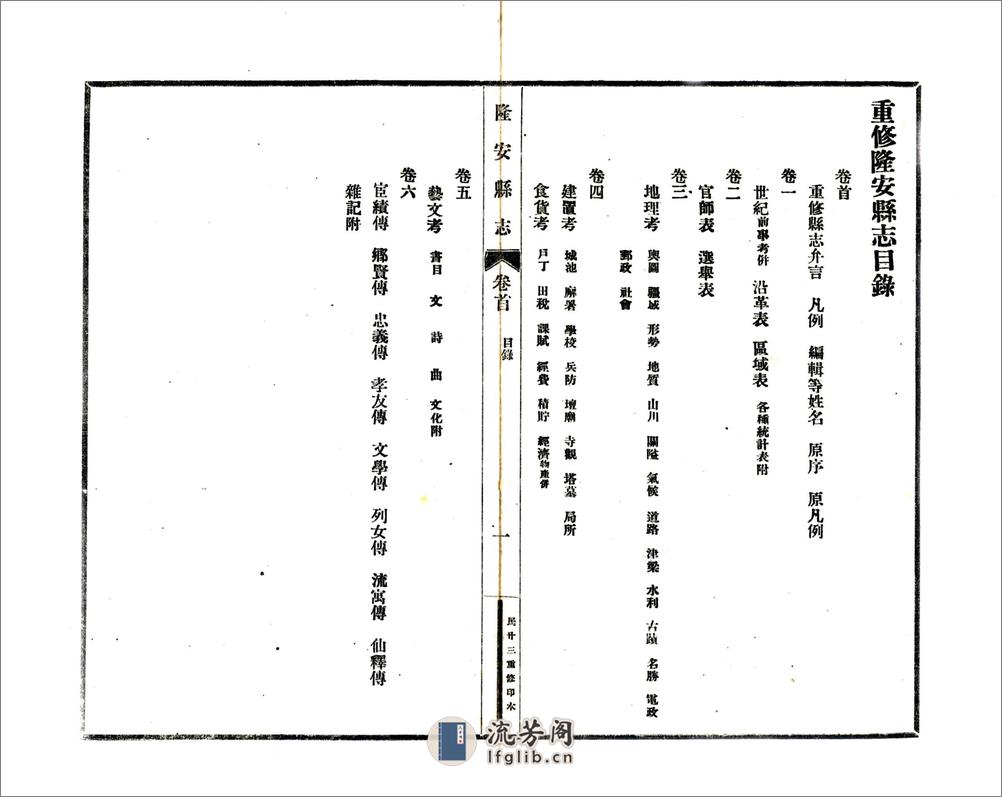 隆安县志（民国） - 第3页预览图