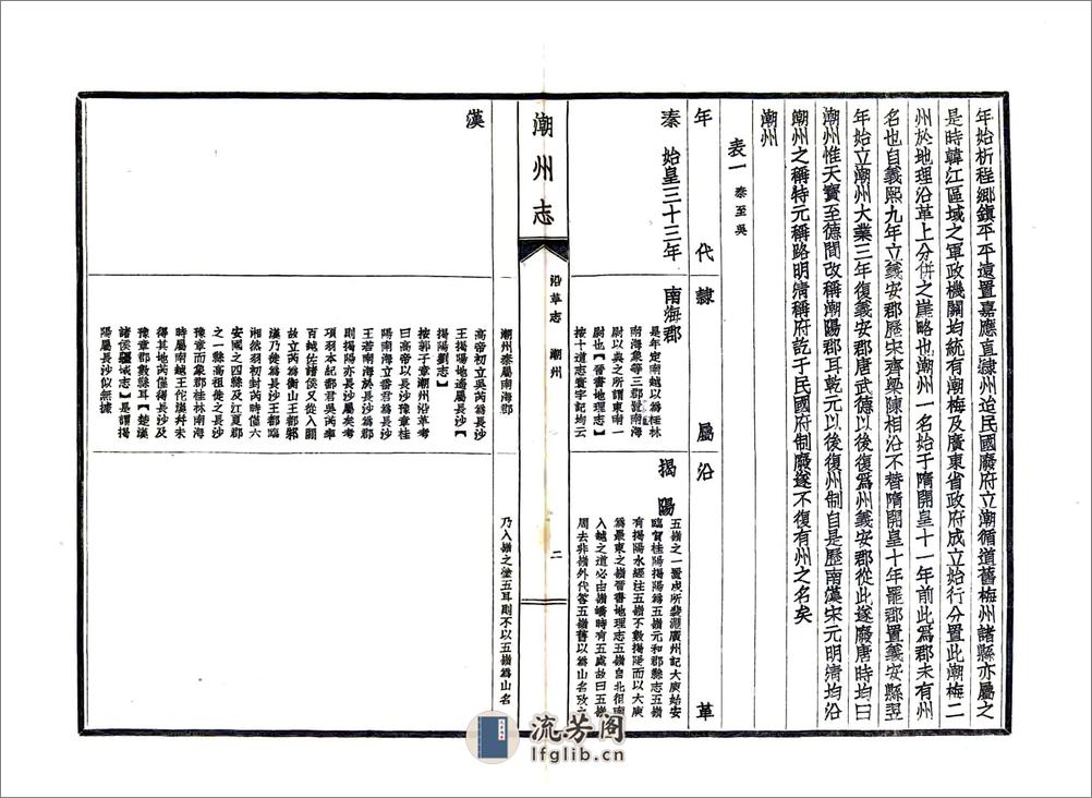 潮州志（民国） - 第3页预览图