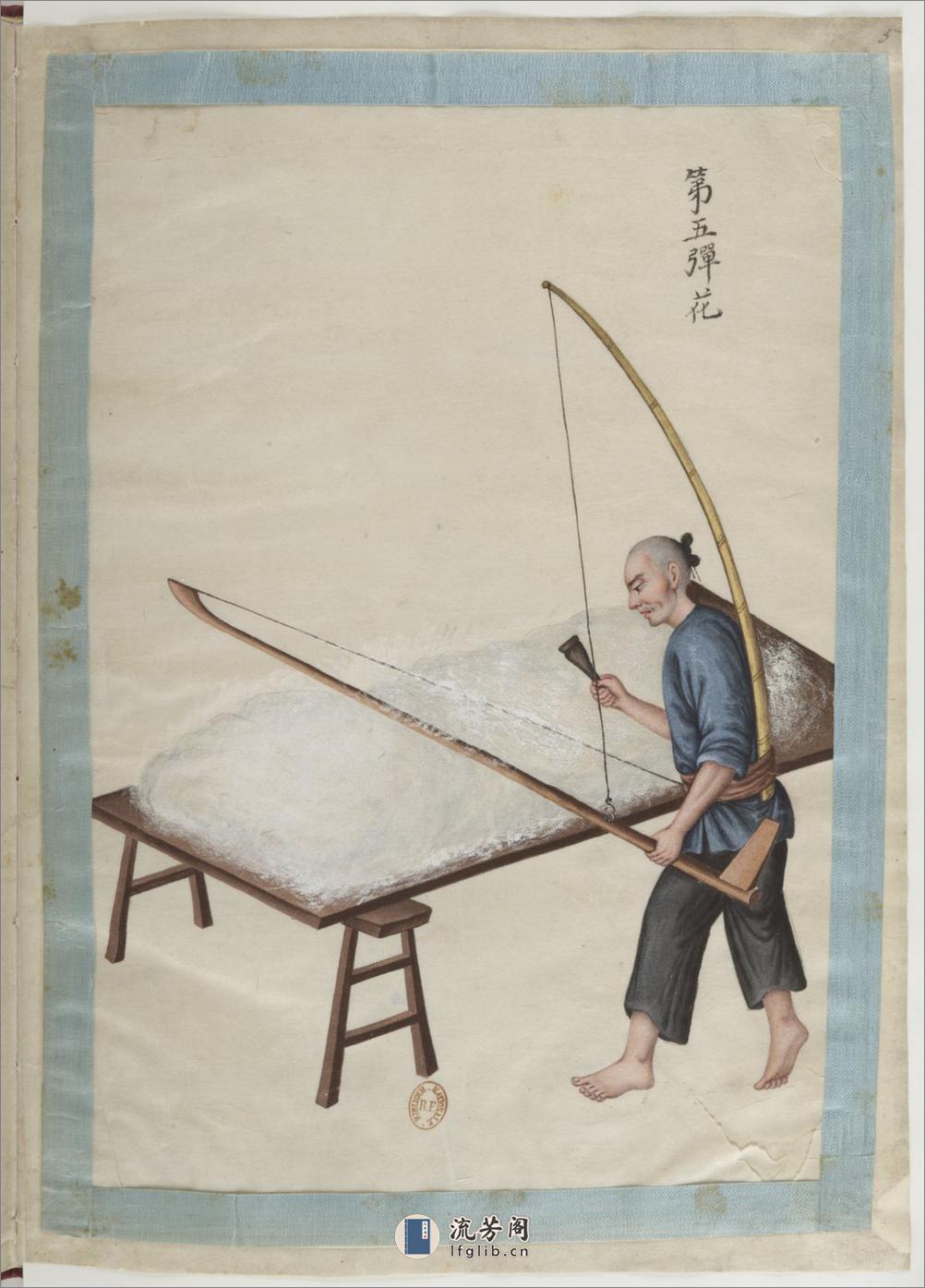 中国自然历史绘画.通草画.棉布.玻璃.造纸.采煤.19世纪 - 第11页预览图