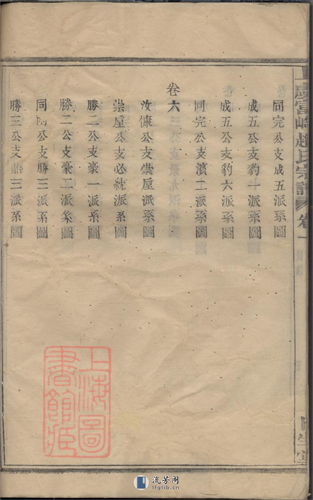 上虞富峰赵氏续修宗谱：八卷 - 第11页预览图