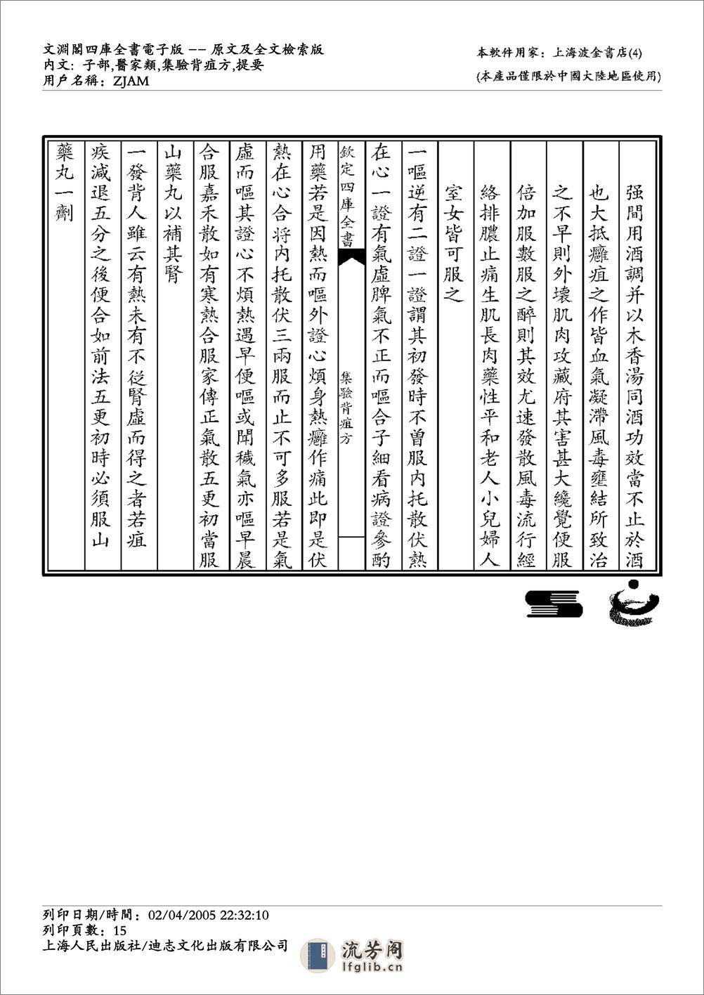 集验背疽方 - 第15页预览图