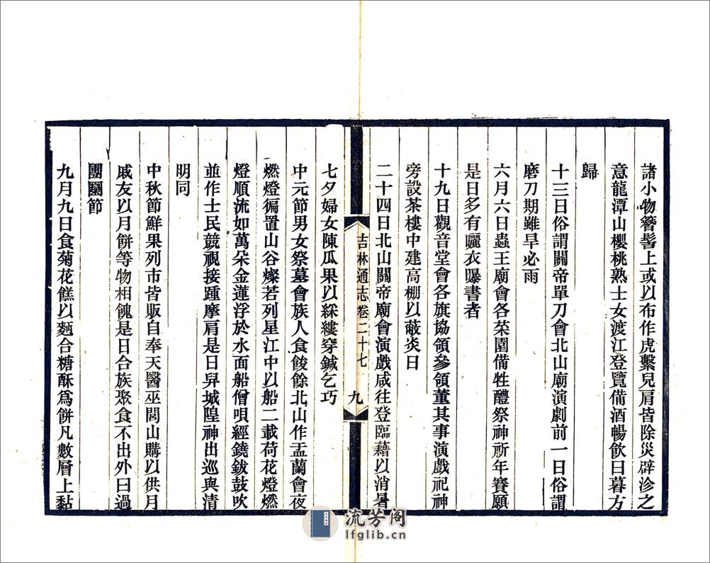 吉林通志（光绪）卷027-042 - 第9页预览图