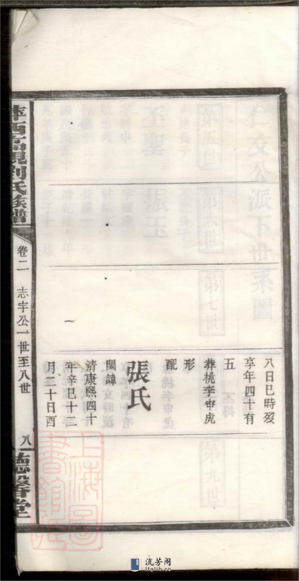 萍西高枧刘氏族谱：[萍乡] - 第17页预览图