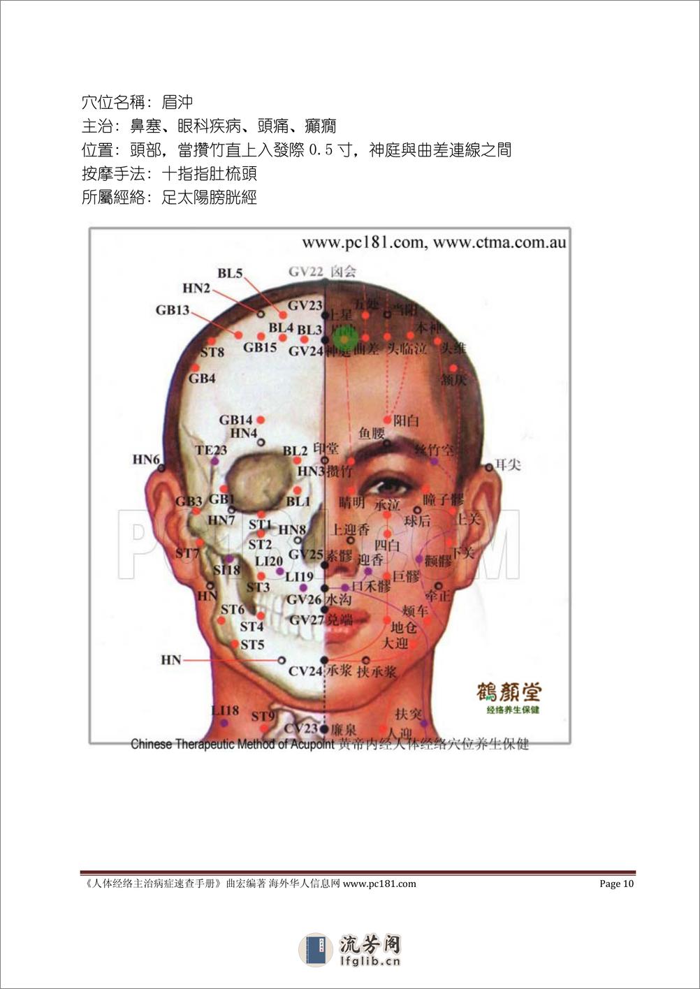 曲宏  《人体经络主治病症速查手册》 - 第10页预览图