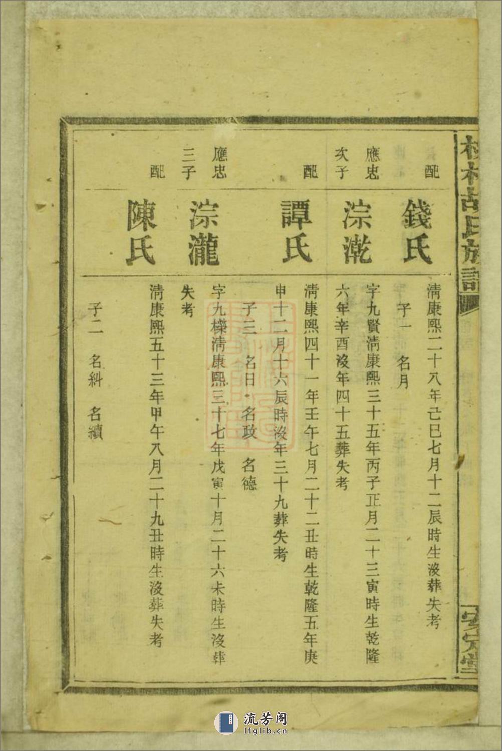 桃林胡氏族谱：[湘乡] - 第16页预览图