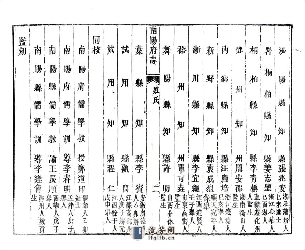 南阳府志（嘉庆）卷1-4 - 第12页预览图