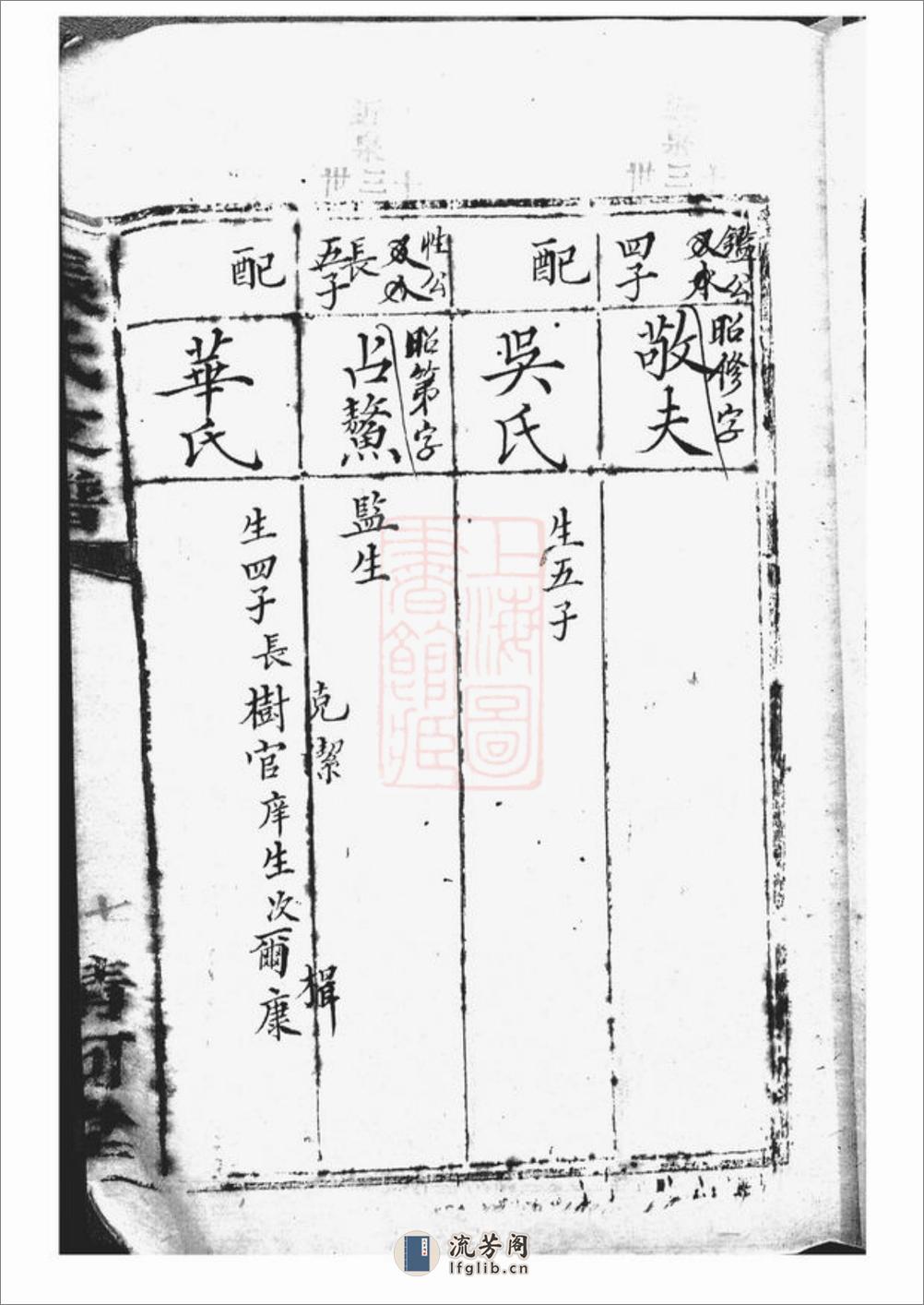 张氏支谱：不分卷 - 第14页预览图