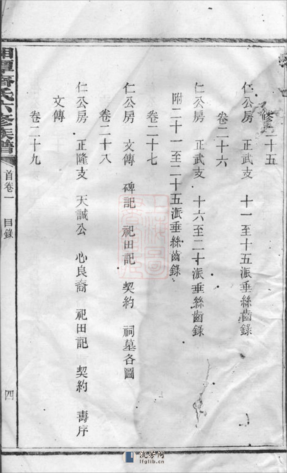 湘潭齐氏六修族谱：三十三卷，首四卷 - 第17页预览图