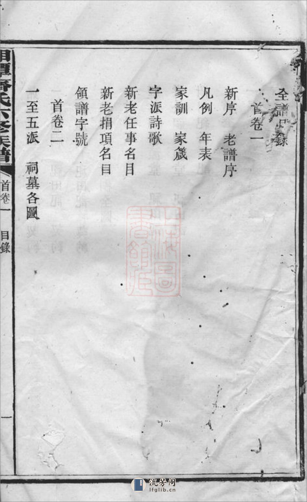 湘潭齐氏六修族谱：三十三卷，首四卷 - 第9页预览图